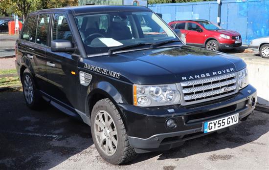 GY55 GYU. A 2005 Range Rover Sport 4.2 Supercharged V8 NO BUYERS PREMIUM CHARGE ON THIS LOT